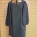 PUROLINO LINEN DRESS OLIVE COLOUR