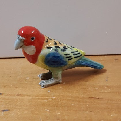 CERAMIC AUSTRALIAN ROSELLA FIGURINE