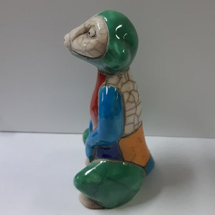 AFRICAN MADE COLOURFUL CERAMIC MEERCAT