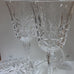 ACRYLIC CRYSTAL CUT CLEAR WINE GLASS