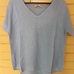 PUROLINO LINEN TOP V NECK