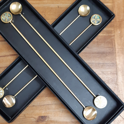 LONG COCKTAIL STIRRERS TWO BOXED