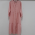 PUROLINO ROSE CORAL LINEN DRESS