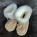 INFANT BABY BOOTIES SHEEPSKIN