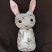 CLOTH SWADDLE BUNNY HANDMADE SMALL