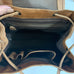 LEATHER HANDBAG CAMEL COLOURED URBAN BACKPACK