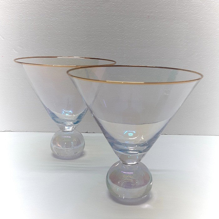 LUSTRE MARTINI GLASSES SET 2