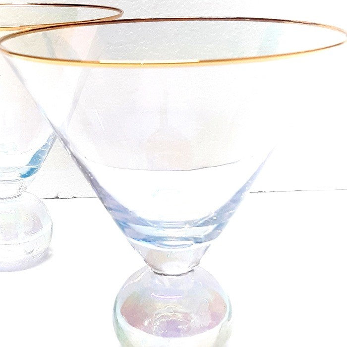 LUSTRE MARTINI GLASSES SET 2