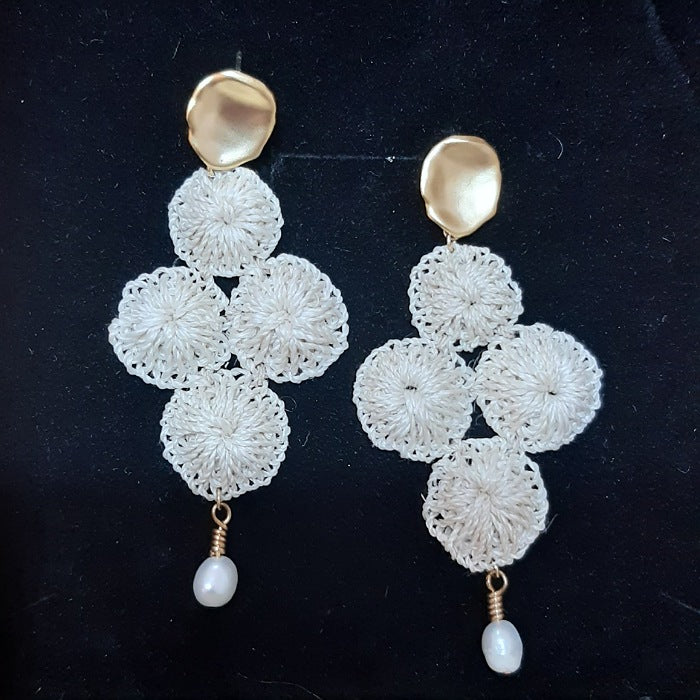 BILUM AND BILAS BREEZE EARRINGS GOLD