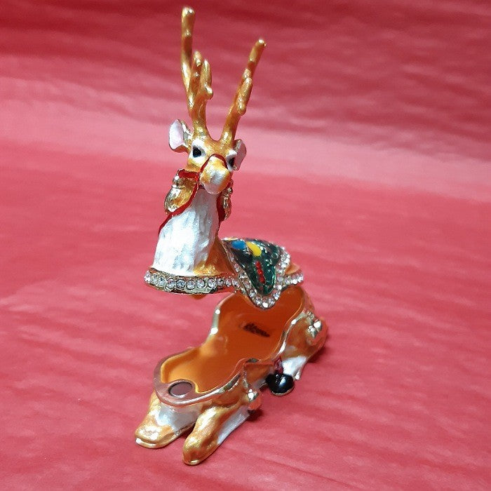 CHRISTMAS TRINKET BOX REINDEER