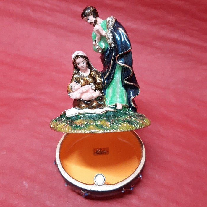 TRINKET BOX JOSEPH MARY AND BABY