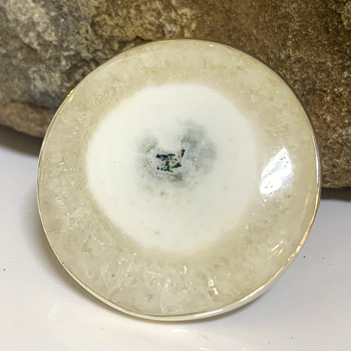 SOLAR QUARTZ RING SIZE 7.5