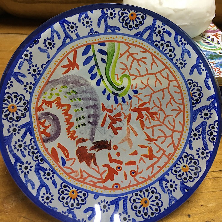 JASMIN SCENTED SOAP ON GLASS DISH