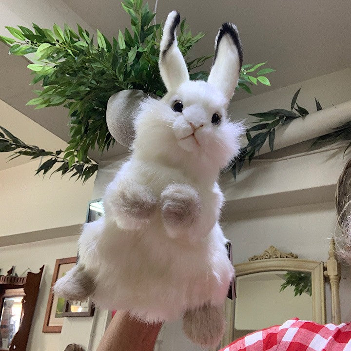 HAND PUPPET WHITE RABBIT