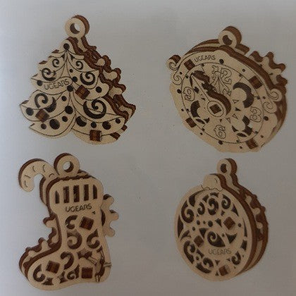 UGEARS U-FIDGET HAPPY NEW YEAR