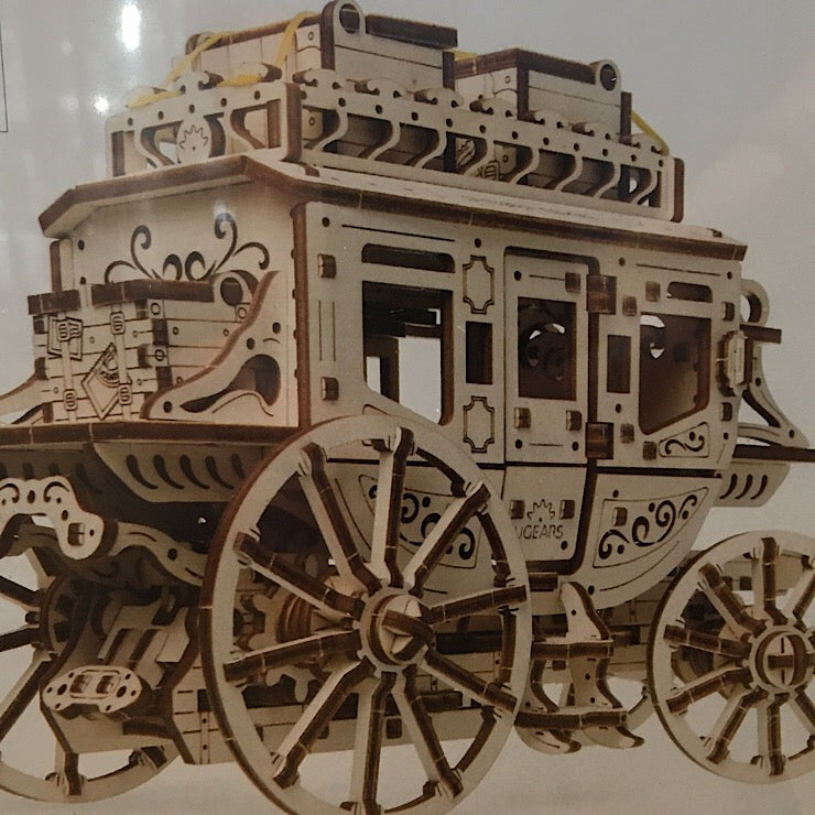 UGEARS MECHANICAL STAGECOACH MODEL