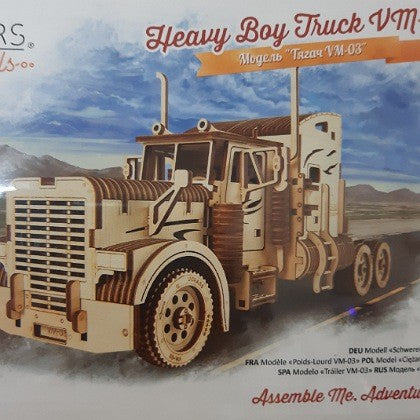 UGEARS MECHANICAL TRUCK WOODEN MODEL