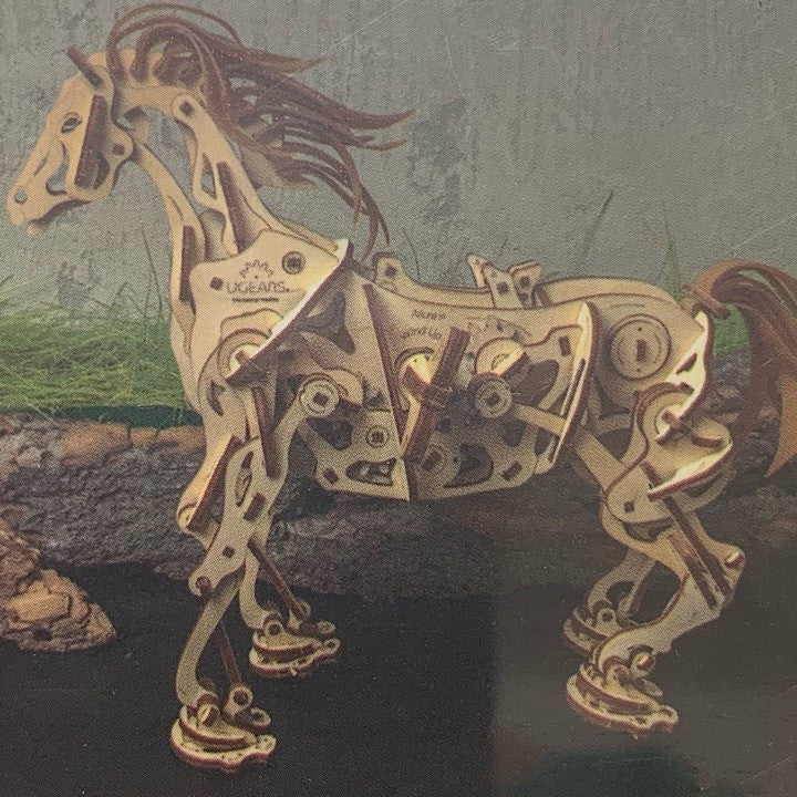 UGEARS WOODEN MECHANICAL MODEL