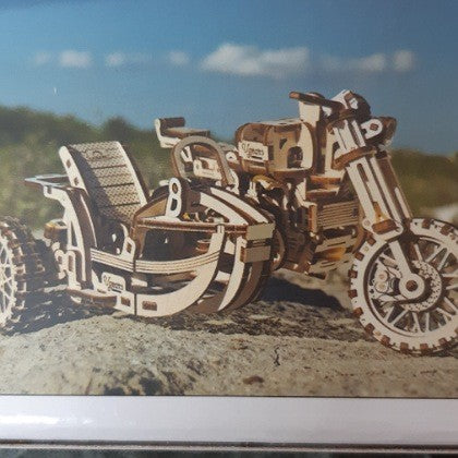UGEARS MECHANICAL SCRAMBLER WITH SIDE CAR