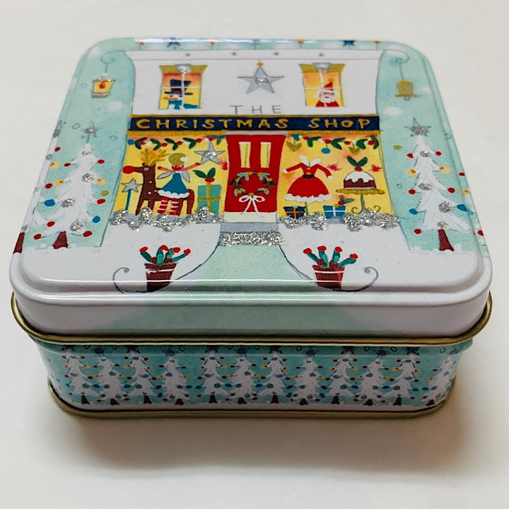 LUCY LOVEHEART SMALL SQUARE TIN