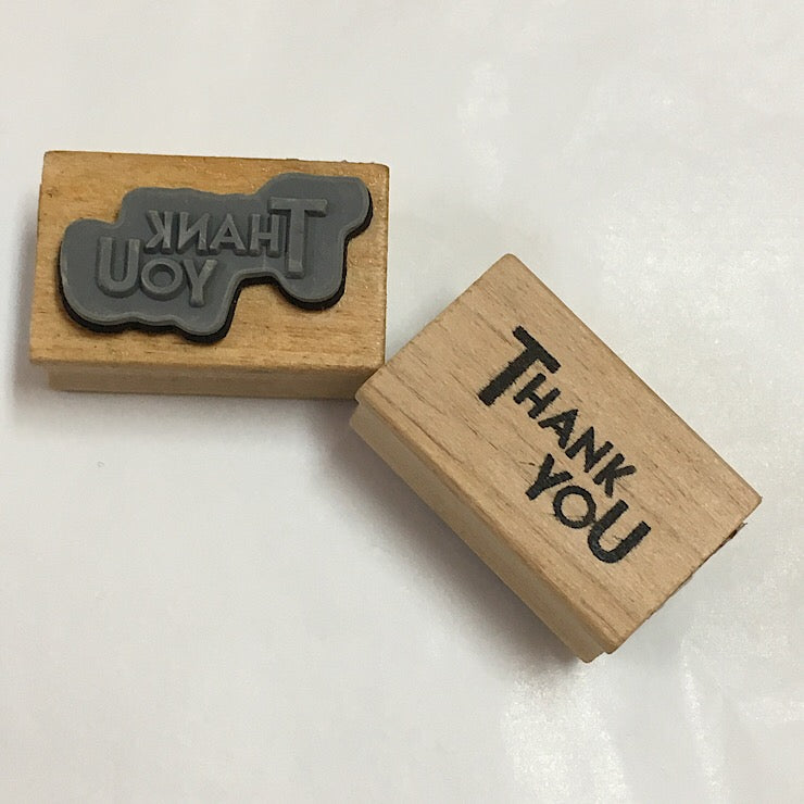 THANK YOU RUBBER STAMP