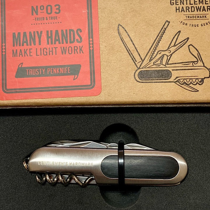 MANY HANDS MAKE LIGHT WORK MULTI-TOOL