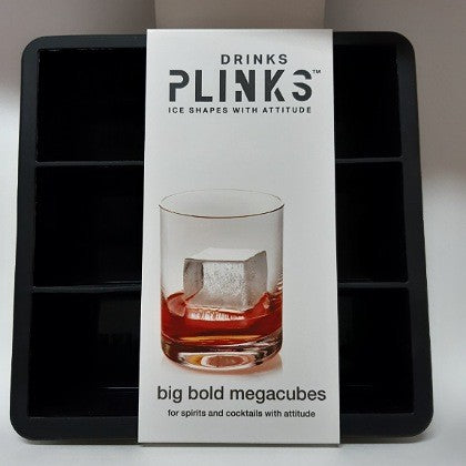 DRINKS PLINKS BIG BOLD MEGACUBES ICE TRAY