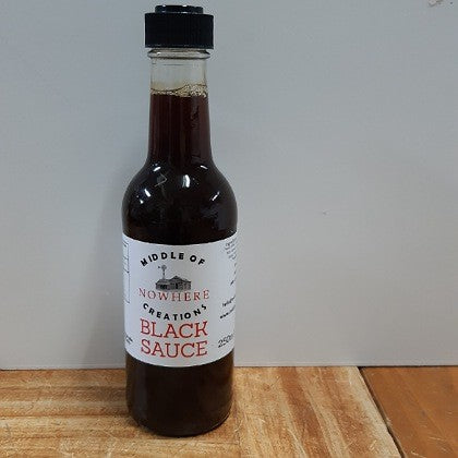 BLACK SAUCE FROM THE MIDDLE OF NOWHERE