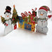 CHRISTMAS CARD SNOWMEN
