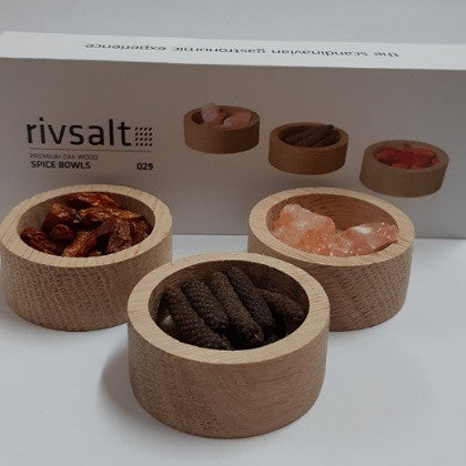 SPICE BOWLS WITH PEPPERS CHILIES SALT