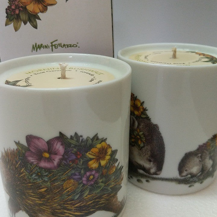 MARINI FERLAZZO SOY CANDLE IN PORCELAIN VOTIVE