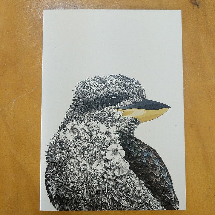 LAUGHING KOOKABURRA CARD