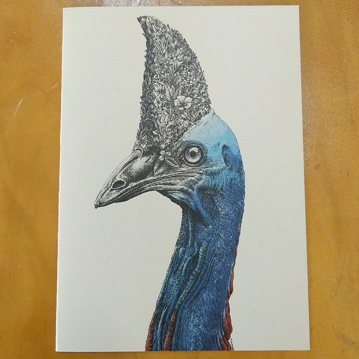 GREETING CARD CASSOWARY