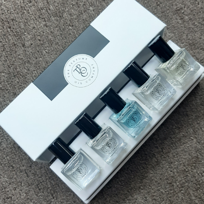 PERFUME OIL GIFT BOX FIVE FRAGRANCES