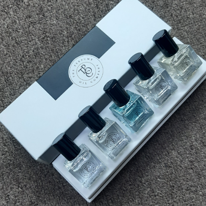 PERFUME OIL GIFT BOX FIVE FRAGRANCES