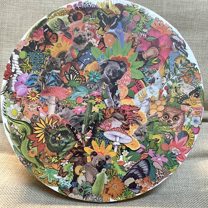 ROUND 1000 PIECE JIGSAW PUZZLE ALL AROUND AUSTRALIA