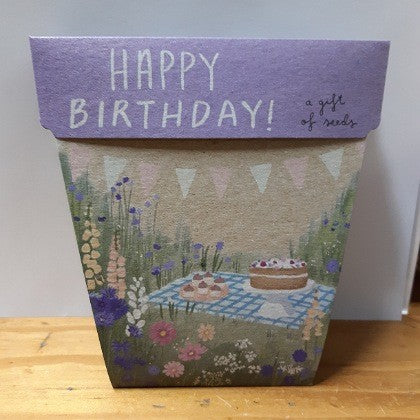 GIFT OF SEEDS HAPPY BIRTHDAY