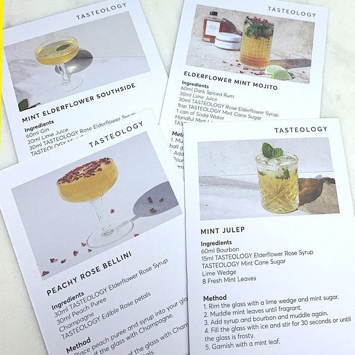 ELDERFLOWER AND ROSE COCKTAIL KIT