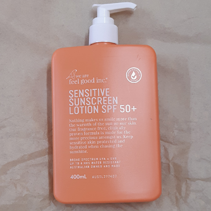 AUSTRALIAN MADE 50 PLUS SUNSCREEN SENSITIVE SKIN 2