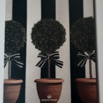 TEA TOWEL MICROBIBRE TOPIARY