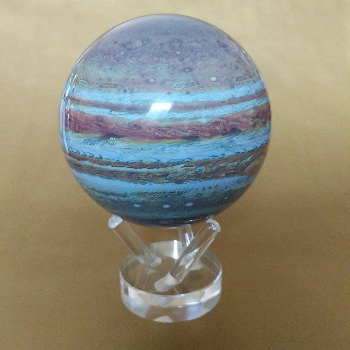 JUPITER MAGNETICALY SPINNING GLOBE ON STAND