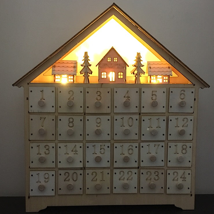 WOODEN ADVENT CALENDAR