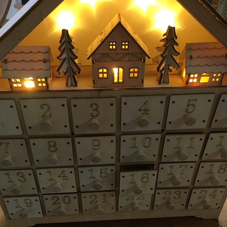 WOODEN ADVENT CALENDAR