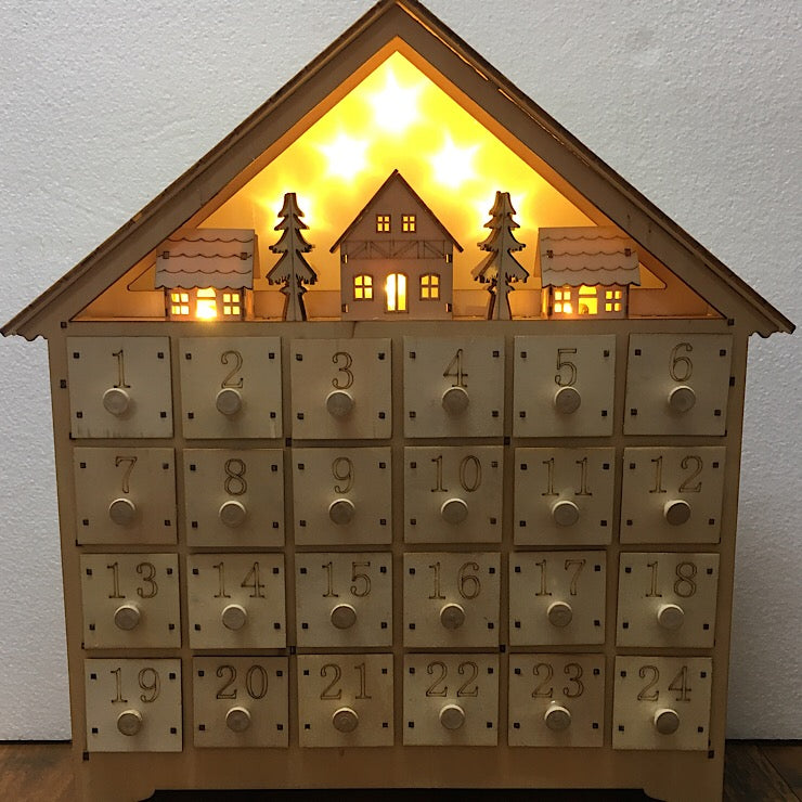 WOODEN ADVENT CALENDAR