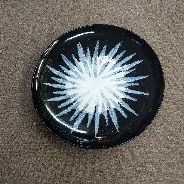 LARGE FLAT CERAMIC PLATTER