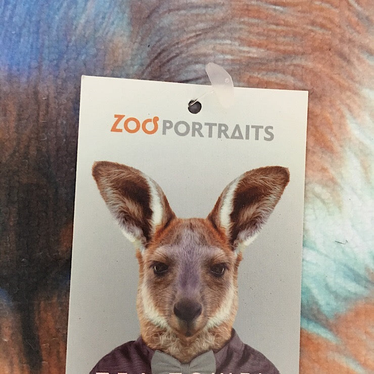 ZOO TEA TOWEL KANGAROO