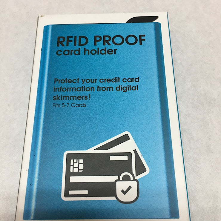 RFID PROOF CARD HOLDER