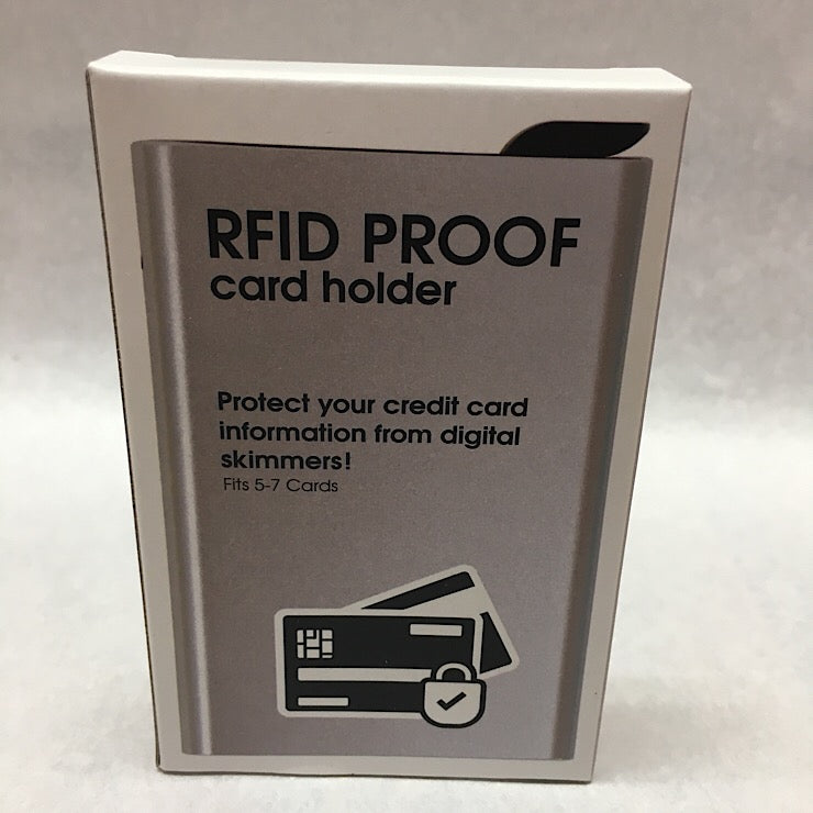 RFID PROOF CARD HOLDER