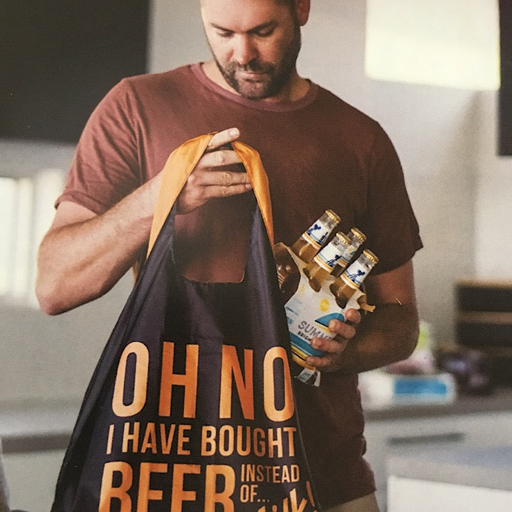 SHOPPING BAG - BEER