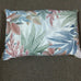 CUSHION 40 CM X 60 CM SUCCULENT PRINT HESSIAN TRIM
